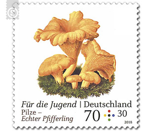 Youth: mushrooms  - Germany / Federal Republic of Germany 2018 - 70 Euro Cent