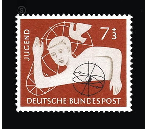 Youth stamps 1956  - Germany / Federal Republic of Germany 1956 - 7