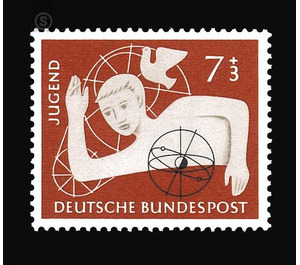 Youth stamps 1956  - Germany / Federal Republic of Germany 1956 - 7