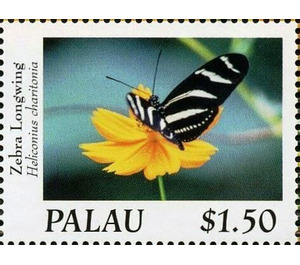 Zebra Longwing (Heliconius charitonia) - Micronesia / Palau 2020