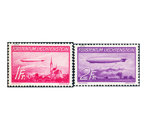 Zeppelins  - Liechtenstein 1936 Set