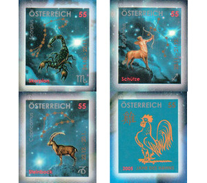 Zodiac sign  - Austria / II. Republic of Austria 2005 Set