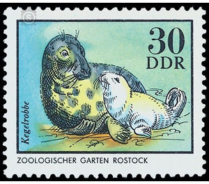 zoo animals  - Germany / German Democratic Republic 1975 - 30 Pfennig