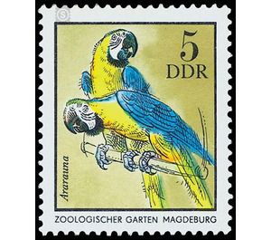 zoo animals  - Germany / German Democratic Republic 1975 - 5 Pfennig