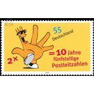 10 year five-digit postcode  - Germany / Federal Republic of Germany 2003 - 55 Euro Cent