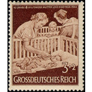 10 years of the "Mother and Child" aid organization  - Germany / Deutsches Reich 1944 - 3 Reichspfennig
