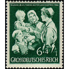 10 years of the "Mother and Child" aid organization  - Germany / Deutsches Reich 1944 - 6 Reichspfennig