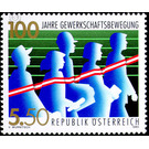100 years  - Austria / II. Republic of Austria 1993 - 5.50 Shilling