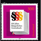 100 years Civil Code  - Germany / Federal Republic of Germany 1996 - 300 Pfennig