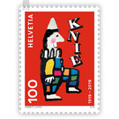 100 years national circus Knie - Leupin 1956  - Switzerland 2019 - 100 Rappen