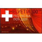 100 years Pro Patria  - Switzerland 2009 - 100 Rappen