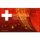 100 years Pro Patria  - Switzerland 2009 - 100 Rappen