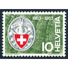 100 years  - Switzerland 1963 - 10 Rappen