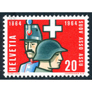 100 years  - Switzerland 1964 - 20 Rappen