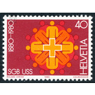 100 years  - Switzerland 1980 - 40 Rappen