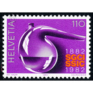 100 years  - Switzerland 1982 - 110 Rappen
