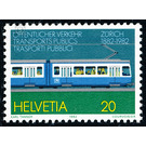 100 years tram  - Switzerland 1982 - 20 Rappen