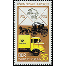 100 years Universal Postal Union  - Germany / German Democratic Republic 1974 - 35 Pfennig