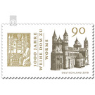 1000th anniversary of the consecration of the cathedral in worms  - Germany / Federal Republic of Germany 2018 - 90 Euro Cent