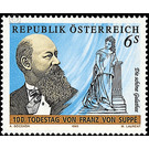 100th anniversary of death  - Austria / II. Republic of Austria 1995 - 6 Shilling