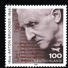 100th anniversary of death of Anton Bruckner  - Germany / Federal Republic of Germany 1996 - 100 Pfennig