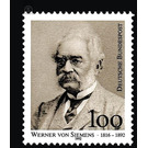 100th anniversary of death of Werner von Siemens  - Germany / Federal Republic of Germany 1992 - 100 Pfennig