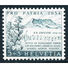 100th anniversary of death  - Switzerland 1954 - 5 Rappen