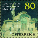 100th anniversary of the death of Wagner  - Austria / II. Republic of Austria 2018 - 80 Euro Cent