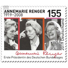 100th Birthday Annemarie Renger  - Germany / Federal Republic of Germany 2019 - 155 Euro Cent