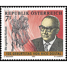 100th birthday  - Austria / II. Republic of Austria 1995 - 7 Shilling