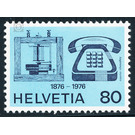 100th birthday of Bell`s telephone  - Switzerland 1976 - 80 Rappen
