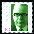 100th birthday of Gustav Heinemann  - Germany / Federal Republic of Germany 1999 - 110 Pfennig