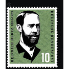 100th birthday of Heinrich Hertz  - Germany / Federal Republic of Germany 1957 - 10
