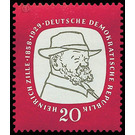 100th birthday of Heinrich Zille  - Germany / German Democratic Republic 1958 - 20 Pfennig
