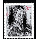 100th birthday of Oskar Kokoschka  - Germany / Federal Republic of Germany 1986 - 80 Pfennig