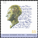 100th birthday of Reinhold Schneider  - Germany / Federal Republic of Germany 2003 - 55 Euro Cent