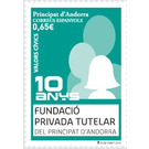 10th Anniversary of the Fundació Privada Tutelar - Andorra, Spanish Administration 2018 - 0.65