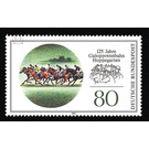 125 years hoppegarten racecourse near berlin  - Germany / Federal Republic of Germany 1993 - 80 Pfennig