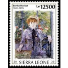 125th Anniversary of the Death of Berthe Morisot - West Africa / Sierra Leone 2020