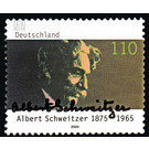 125th birthday of Dr. Albert Schweitzer  - Germany / Federal Republic of Germany 2000 - 110 Pfennig