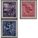 130th birthday of Richard Wagner - Germany / Old German States / Bohemia and Moravia 1943 Set