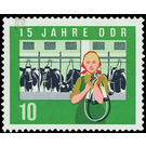 15 years DDR  - Germany / German Democratic Republic 1964 - 10 Pfennig