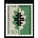 150 years German gymnastics movement  - Germany / Federal Republic of Germany 1958 - 10