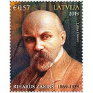 150th Anniversary of birth of Rihards Zariņš, Artist - Latvia 2019 - 0.57