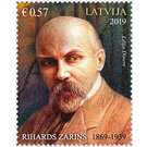 150th Anniversary of birth of Rihards Zariņš, Artist - Latvia 2019 - 0.57