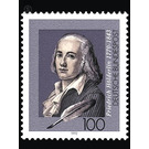 150th anniversary of death of Friedrich Hölderlin  - Germany / Federal Republic of Germany 1993 - 100 Pfennig