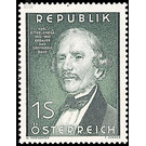 150th birthday  - Austria / II. Republic of Austria 1952 - 1.50 Shilling