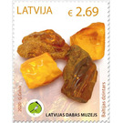 175th Anniversary Latvia Museum of Natural History - Amber - Latvia 2020 - 2.69 Euro