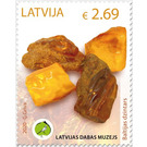 175th Anniversary Latvia Museum of Natural History - Amber - Latvia 2020 - 2.69 Euro