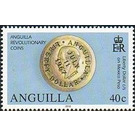 1967 Liberty dollar counterstruck on Mexican peso - Caribbean / Anguilla 2012 - 40